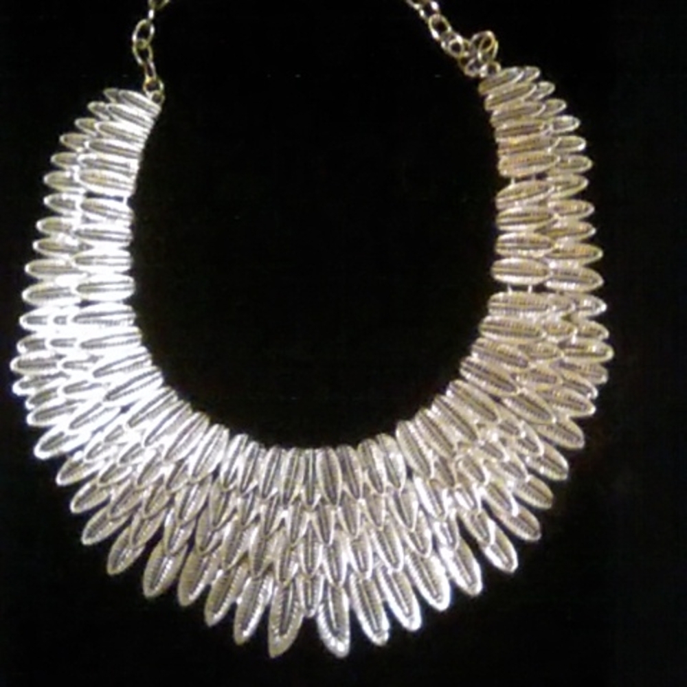 Silver Feather Necklace